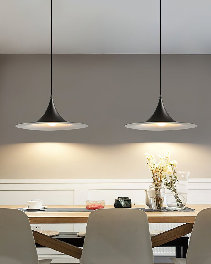 Solisin Suspension à col fin et large évasement pour salle à manger - Neutralighting