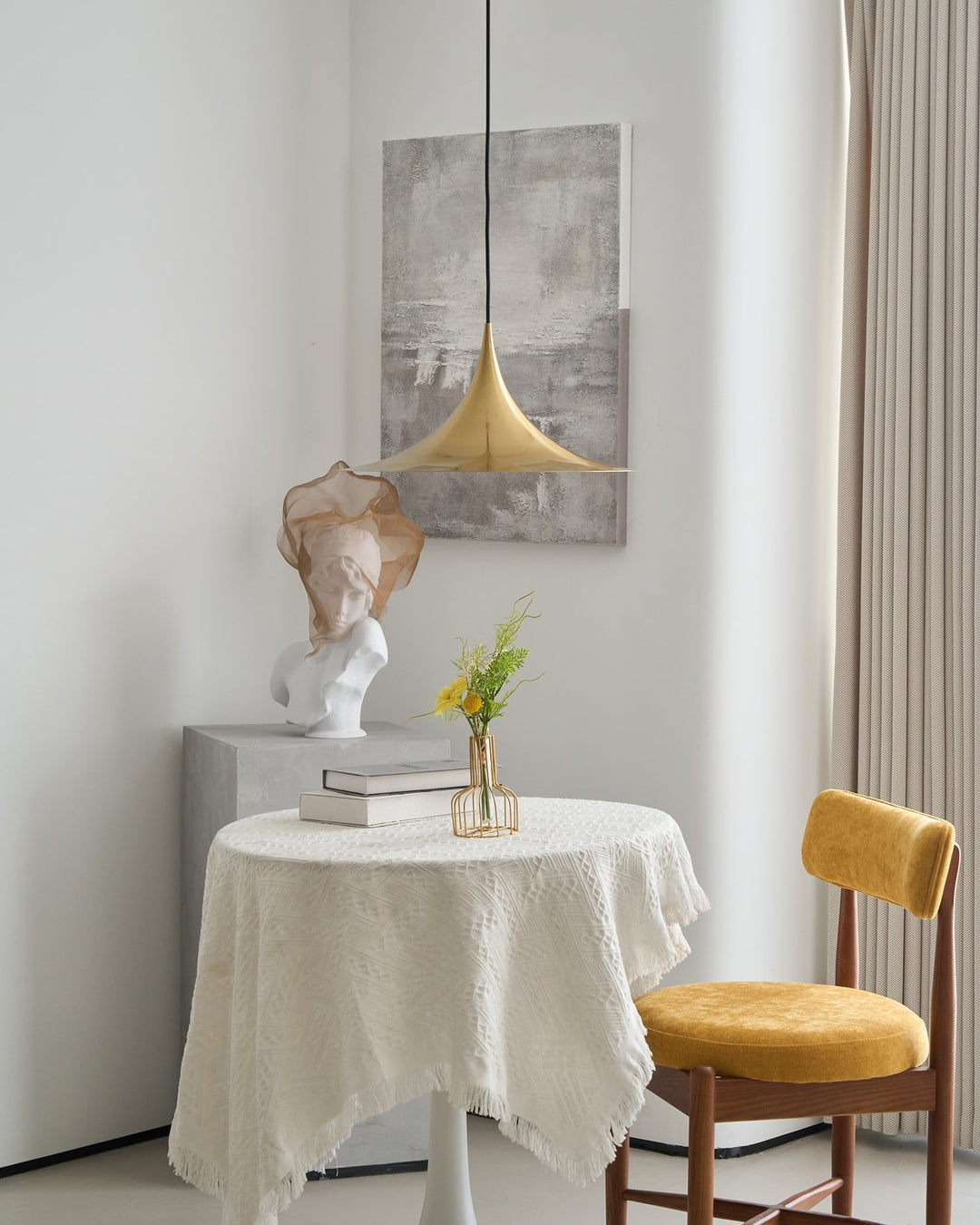Solisin Suspension à col fin et large évasement pour salle à manger - Neutralighting