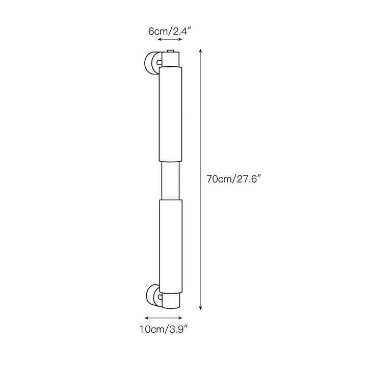 Alraei Moderne Minimaliste Tube Albâtre Applique Murale - Neutralighting
