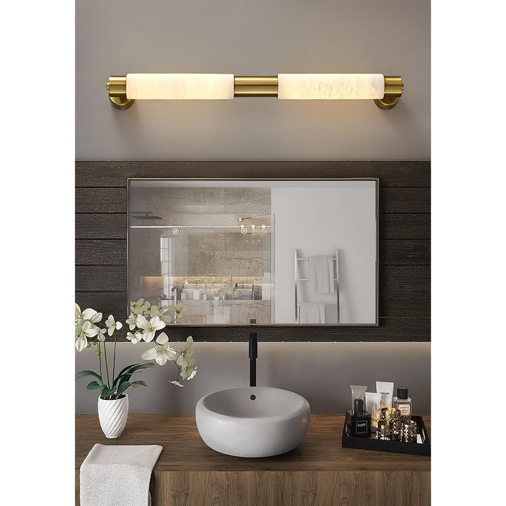 Alraei Moderne Minimaliste Tube Albâtre Applique Murale - Neutralighting
