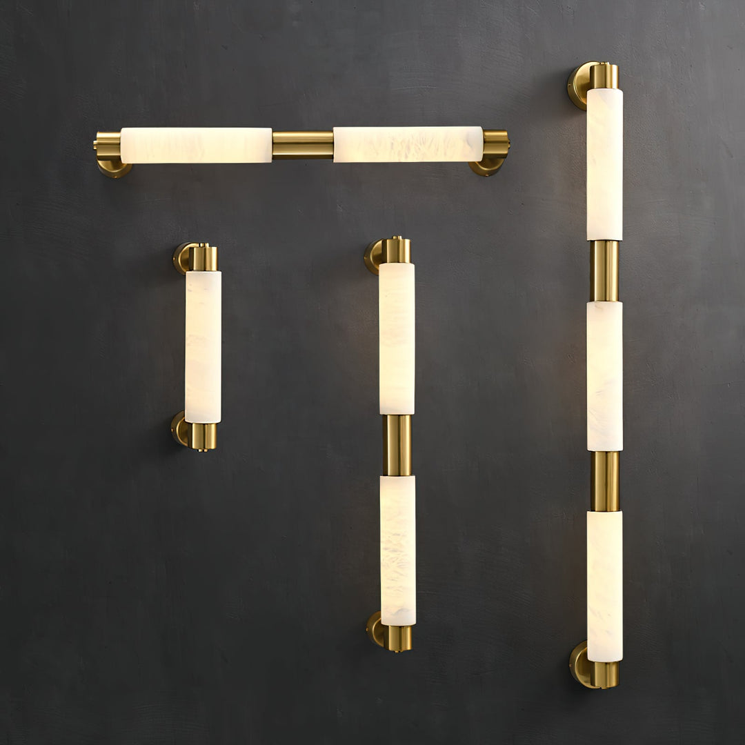 Alraei Moderne Minimaliste Tube Albâtre Applique Murale - Neutralighting