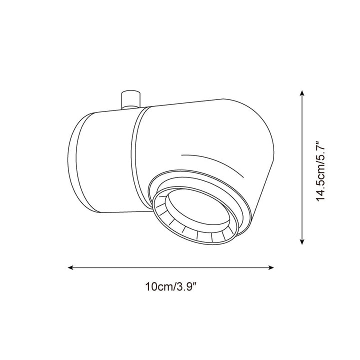 Tubular Applique Murale Projecteur Réglable - Neutralighting