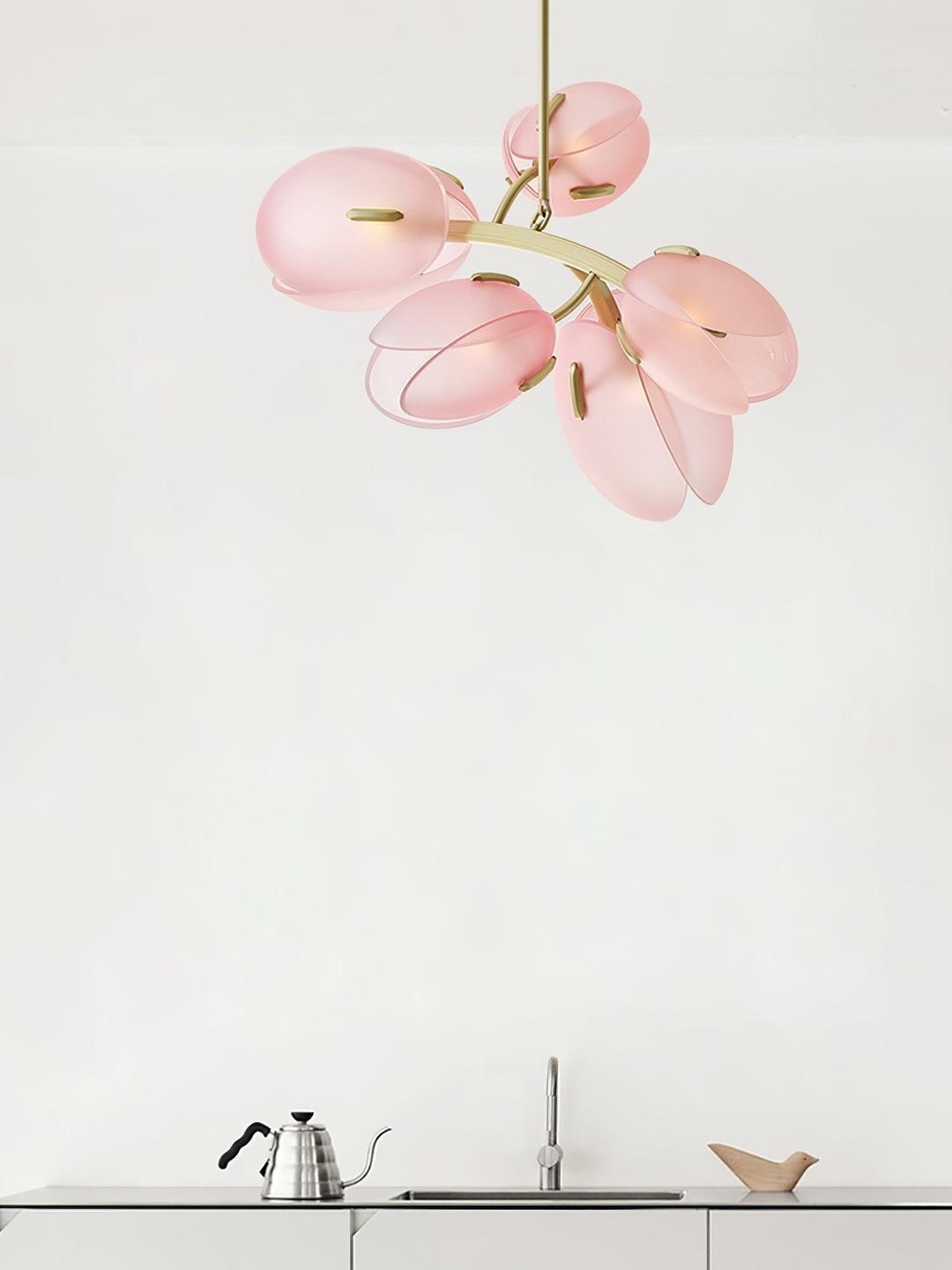 Blossom Chandelier en Verre Contemporain - Neutralighting