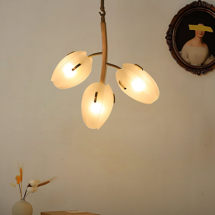 Blossom Chandelier en Verre Contemporain - Neutralighting