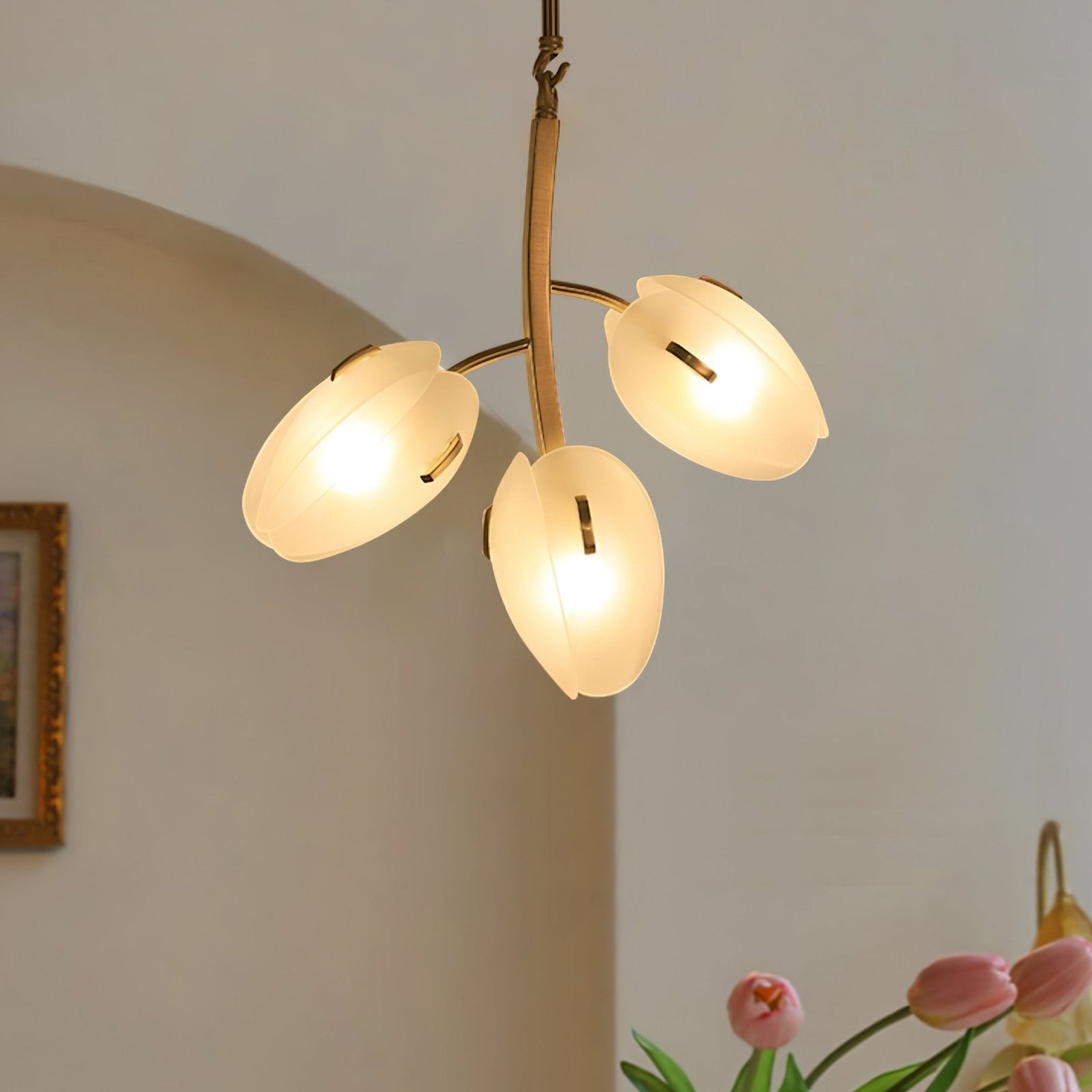 Blossom Chandelier en Verre Contemporain - Neutralighting
