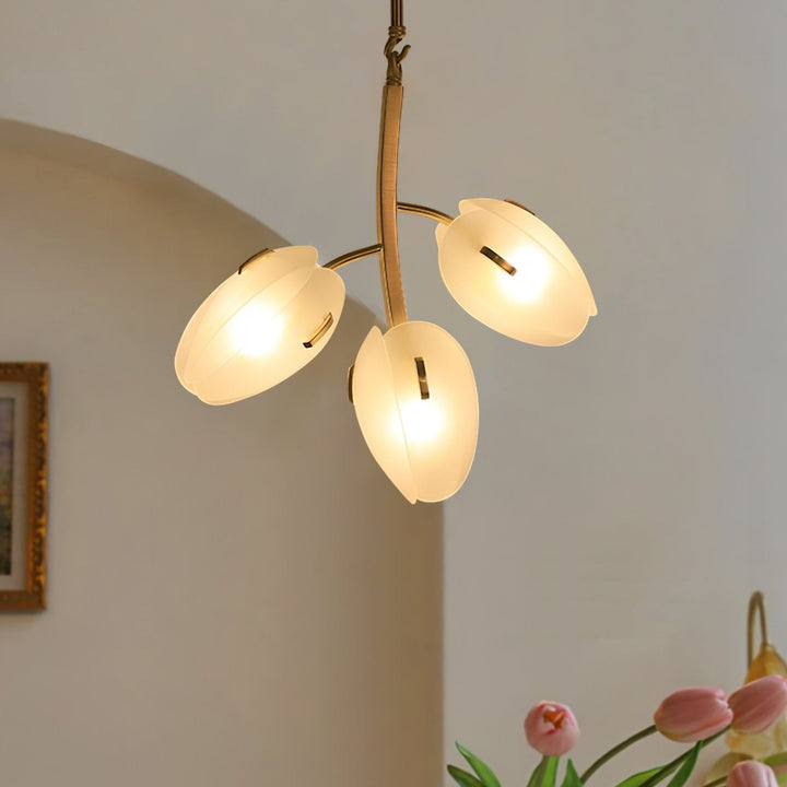 Blossom Chandelier en Verre Contemporain - Neutralighting