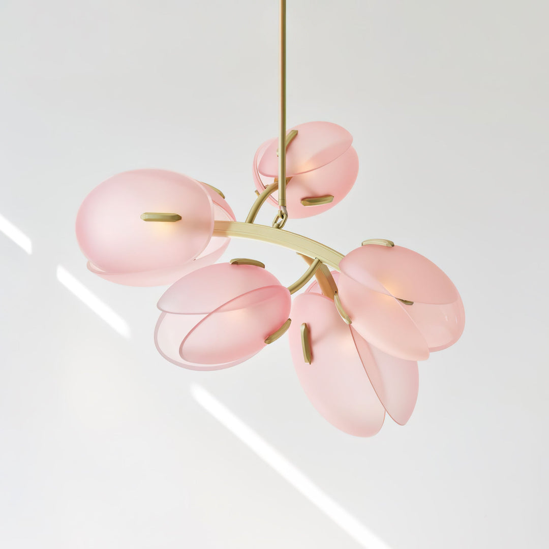 Blossom Chandelier en Verre Contemporain - Neutralighting