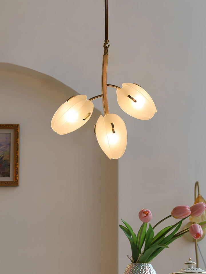 Blossom Chandelier en Verre Contemporain - Neutralighting