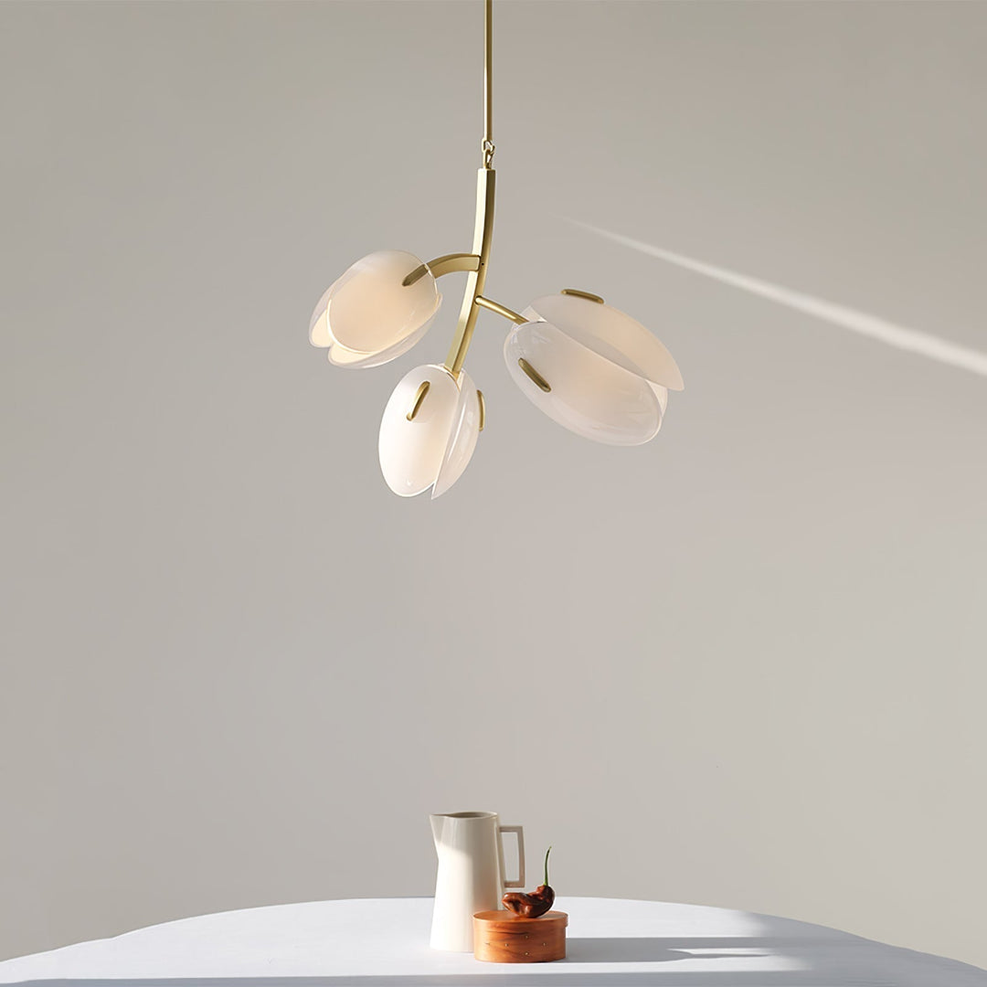 Blossom Chandelier en Verre Contemporain - Neutralighting