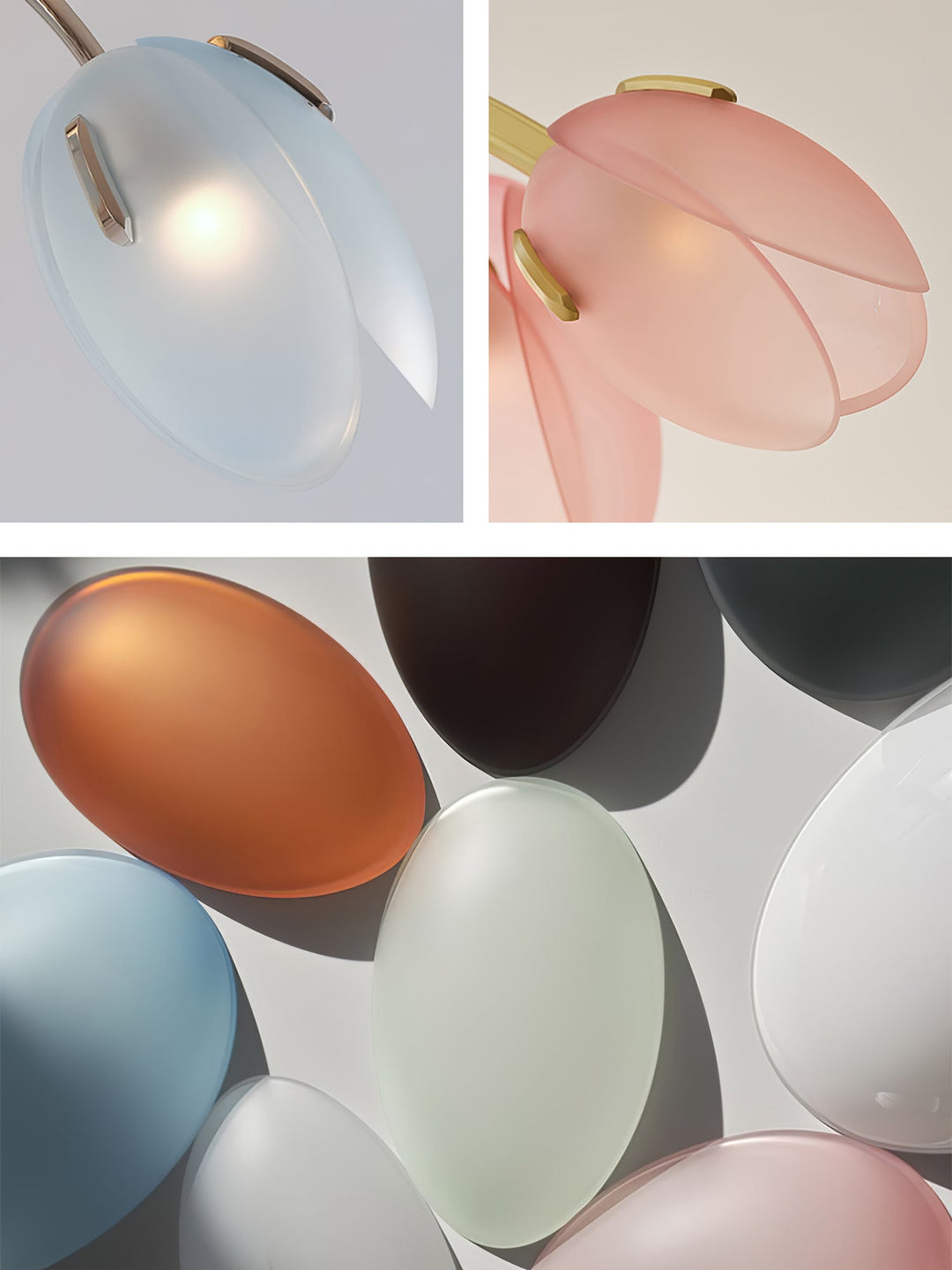 Blossom Chandelier en Verre Contemporain - Neutralighting