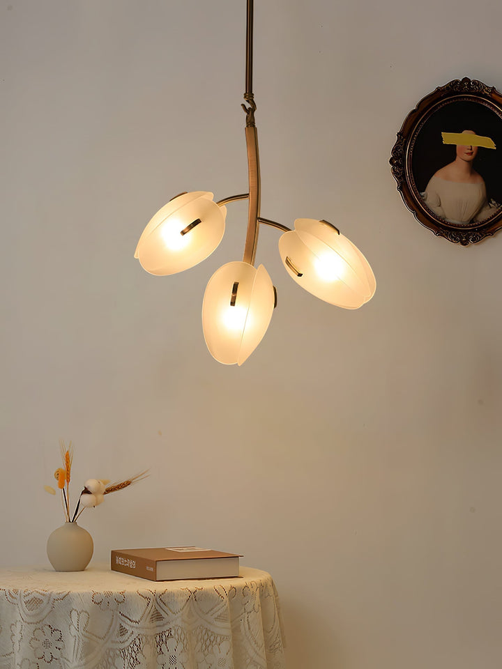 Blossom Chandelier en Verre Contemporain - Neutralighting