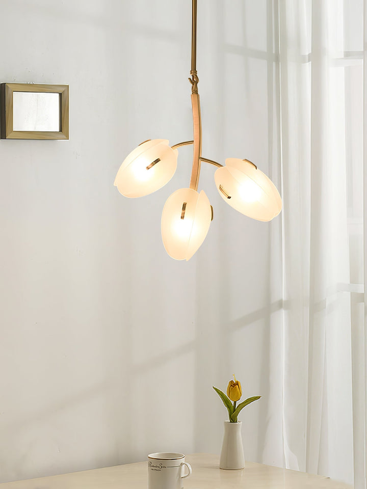 Blossom Chandelier en Verre Contemporain - Neutralighting