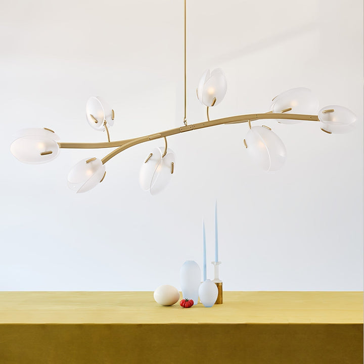 Blossom Chandelier en Verre Contemporain - Neutralighting