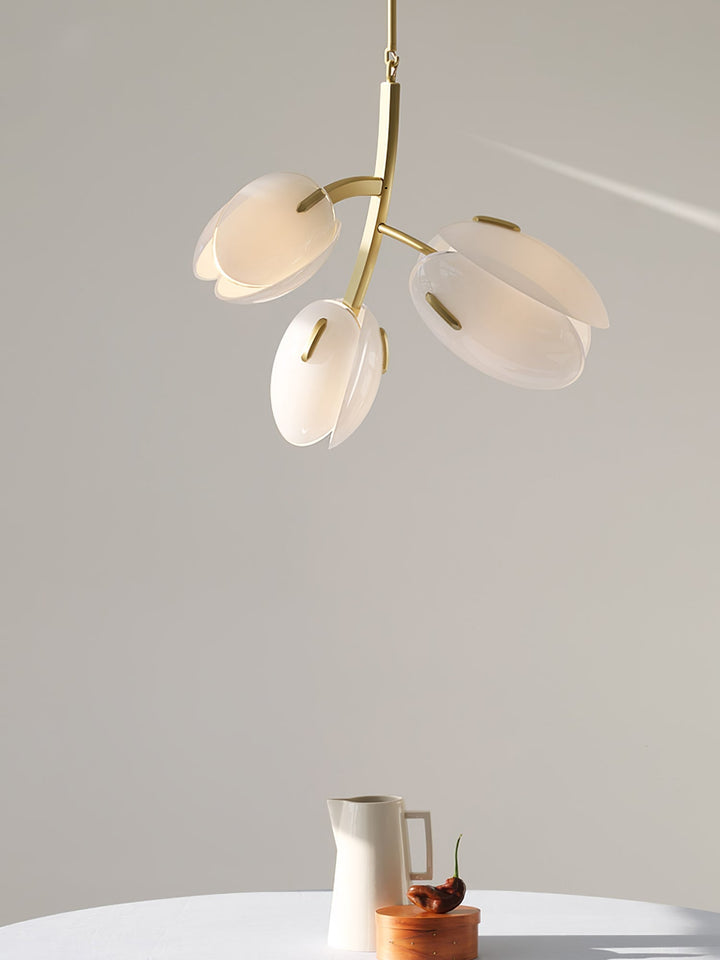 Blossom Chandelier en Verre Contemporain - Neutralighting