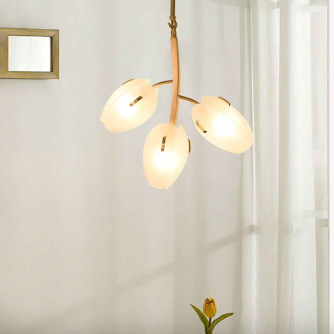 Blossom Chandelier en Verre Contemporain - Neutralighting