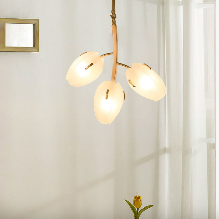 Blossom Chandelier en Verre Contemporain - Neutralighting