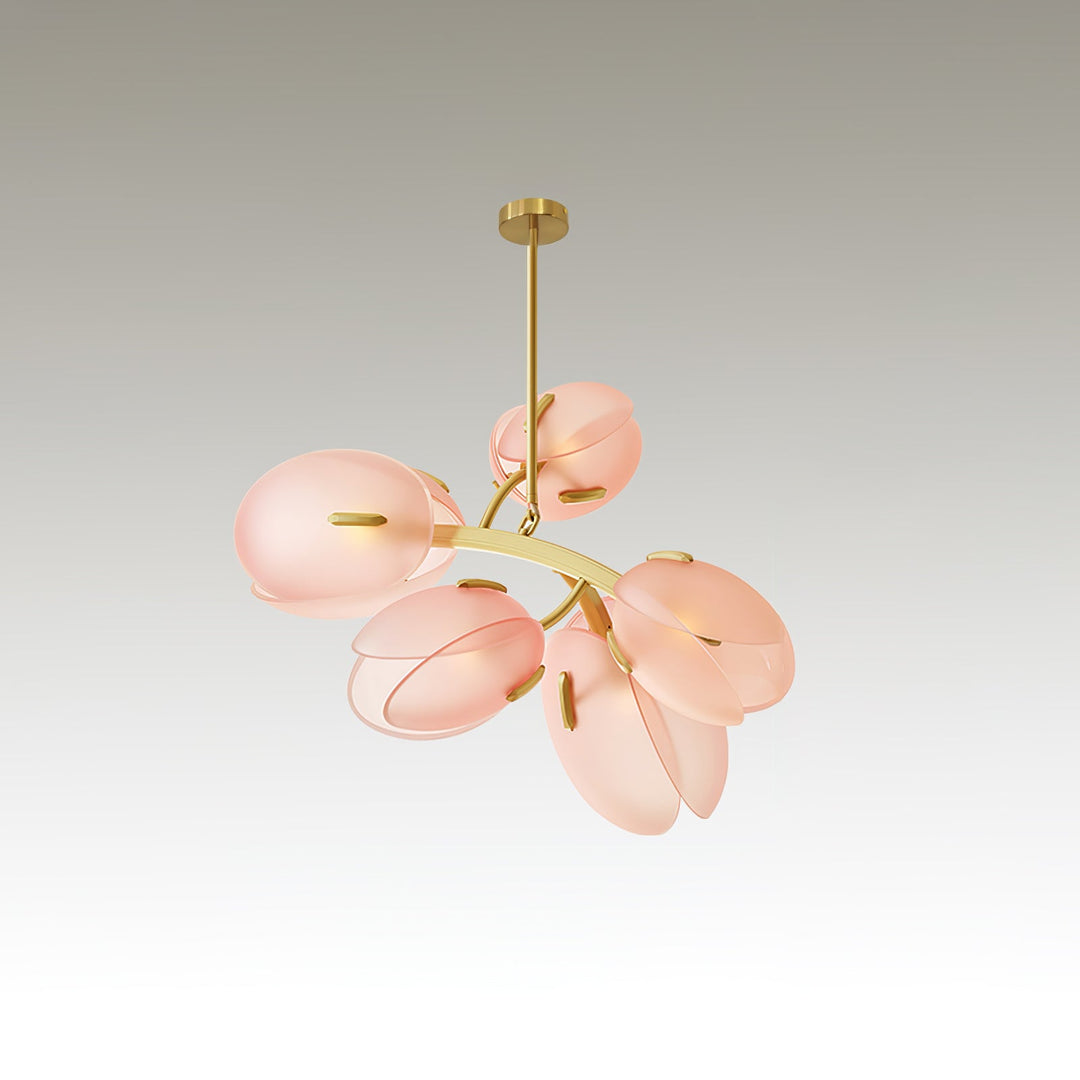 Blossom Chandelier en Verre Contemporain - Neutralighting