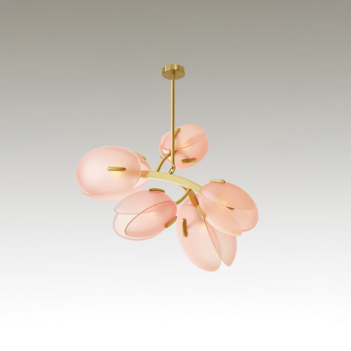 Blossom Chandelier en Verre Contemporain - Neutralighting
