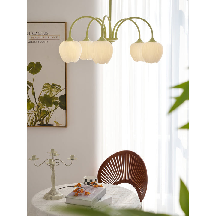Viloror Lustre Métal Verre Créativité Individuelle Matcha - Neutralighting