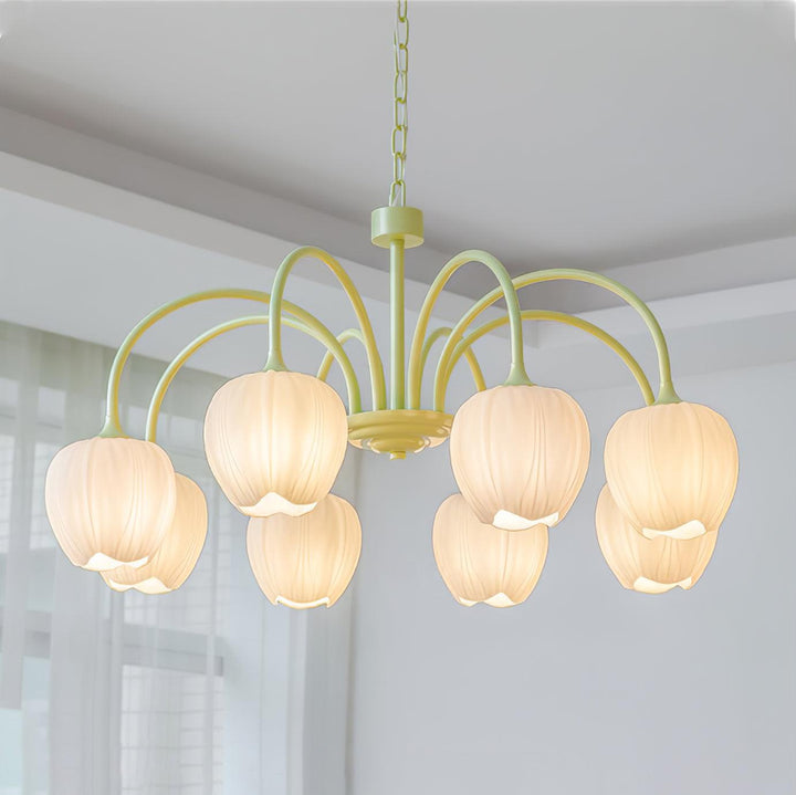 Viloror Lustre Métal Verre Créativité Individuelle Matcha - Neutralighting