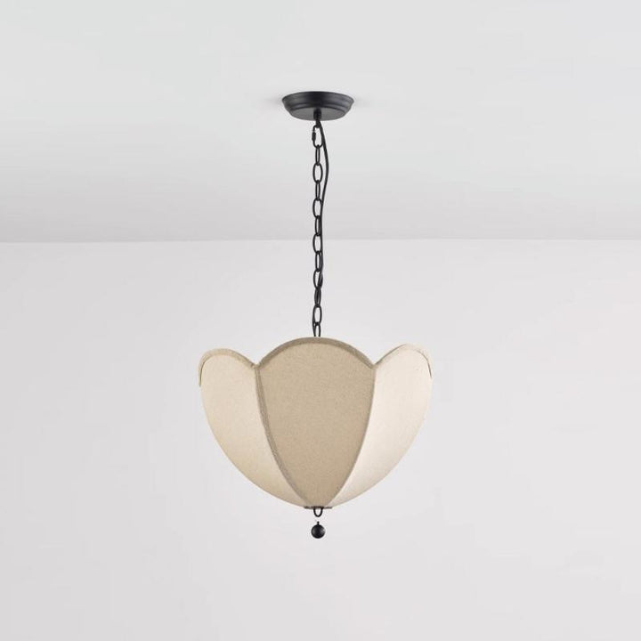 Cimararae Suspension Métal Tissu Scoop Vintage - Neutralighting