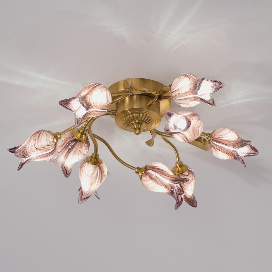 Vathaos Plafonnier en Verre Naturel - Neutralighting
