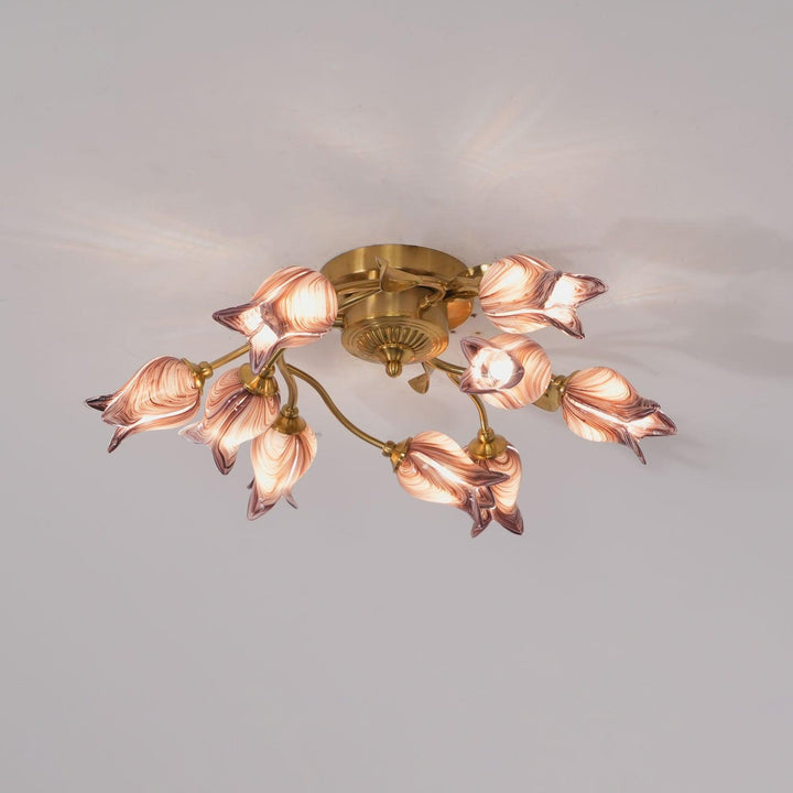 Vathaos Plafonnier en Verre Naturel - Neutralighting