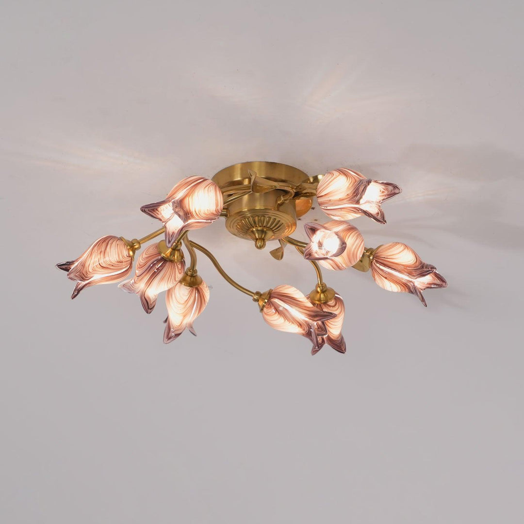 Vathaos Plafonnier en Verre Naturel - Neutralighting