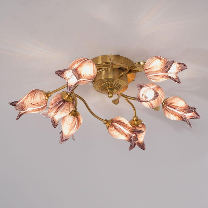 Vathaos Plafonnier en Verre Naturel - Neutralighting