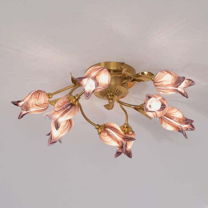 Vathaos Plafonnier en Verre Naturel - Neutralighting