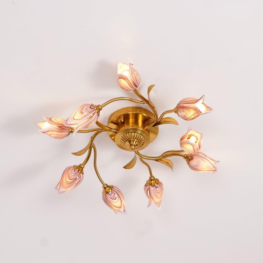 Vathaos Plafonnier en Verre Naturel - Neutralighting