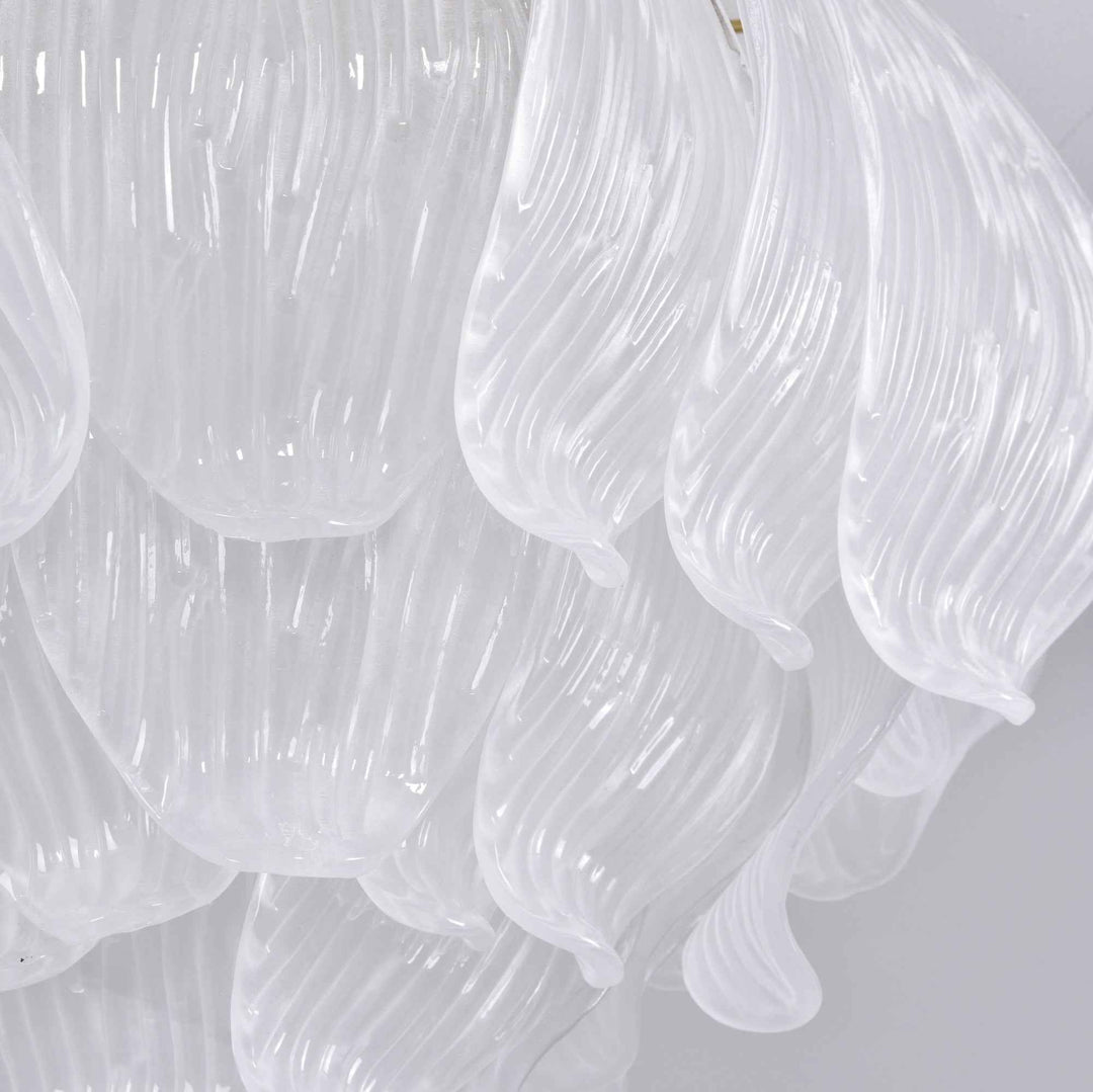 Aurora Verre 45cm Doré LED