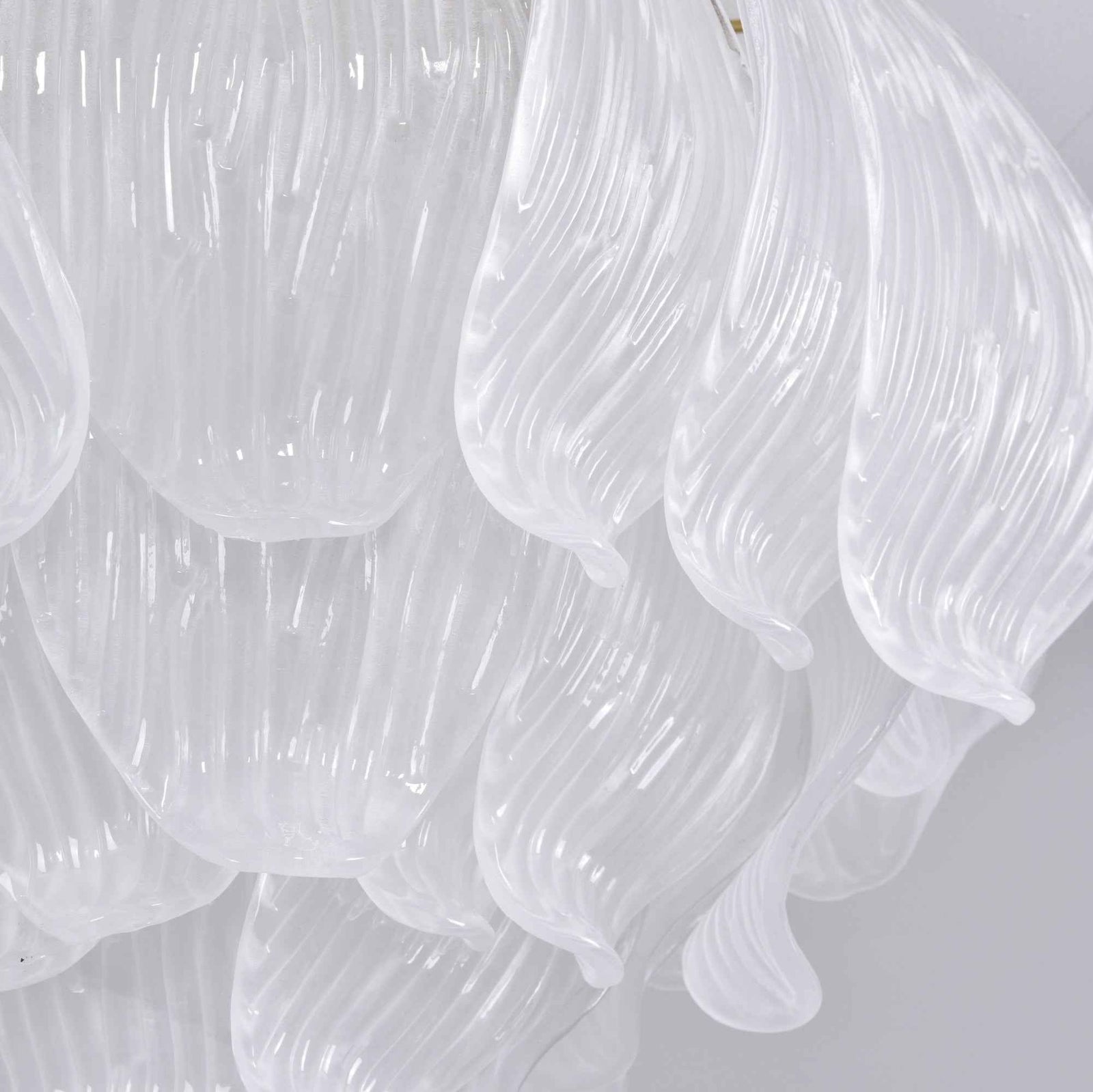 Aurora Verre 45cm Doré LED