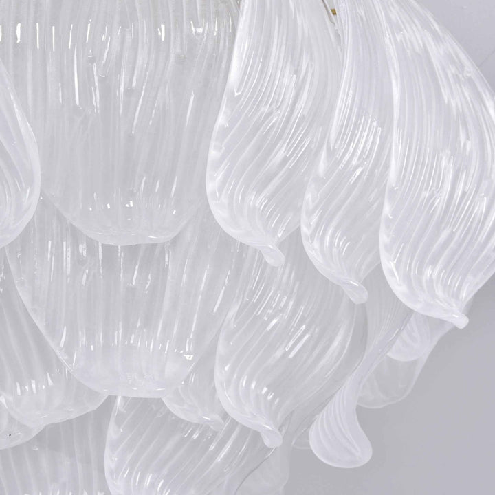 Aurora Verre 45cm Doré LED