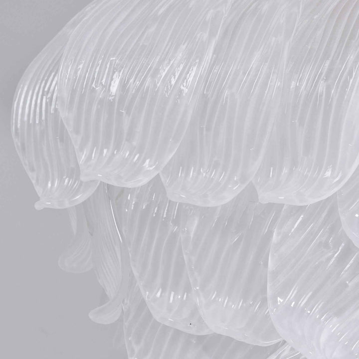 Aurora Verre 45cm Doré LED