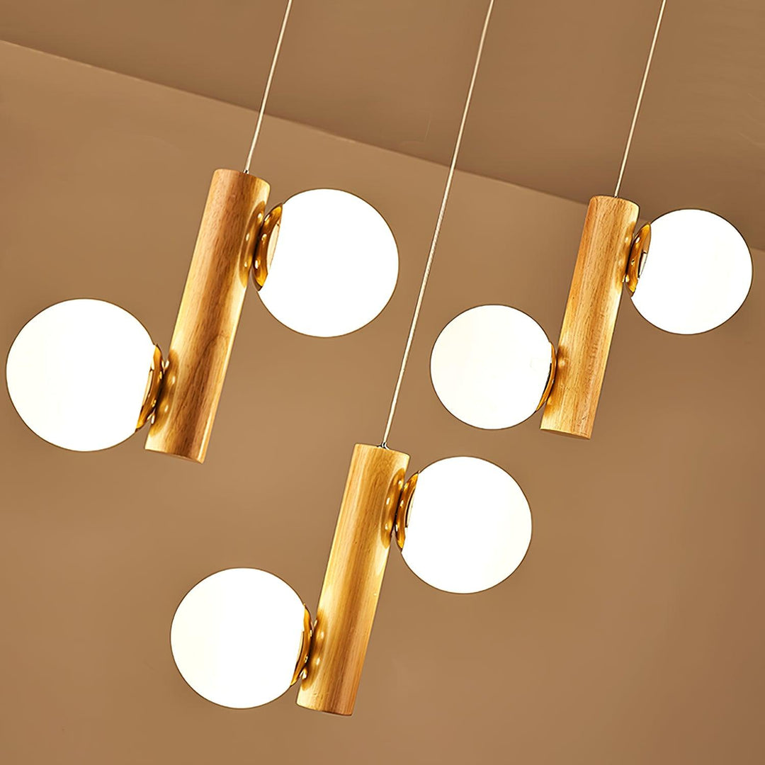 Solstica Suspension Bois Classique - Neutralighting