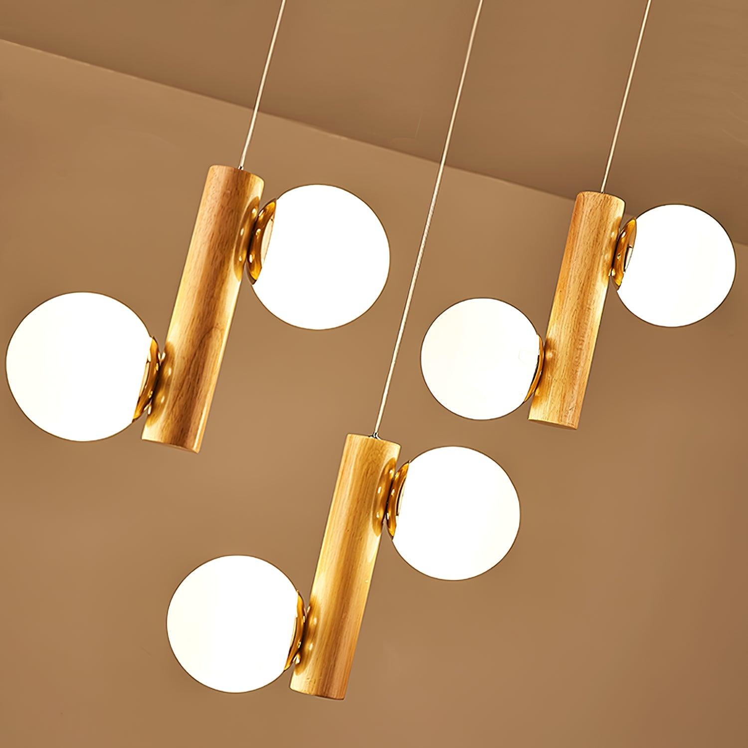 Solstica Suspension Bois Classique - Neutralighting