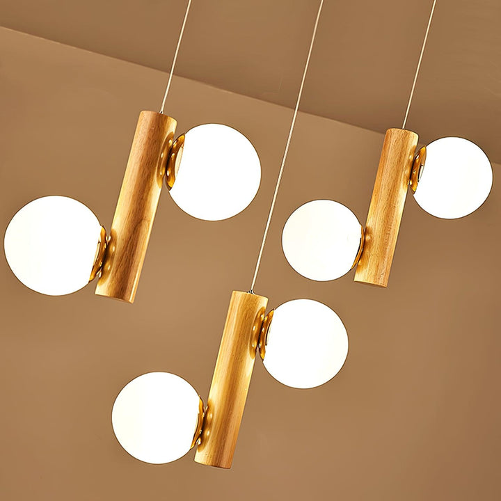 Solstica Suspension Bois Classique - Neutralighting