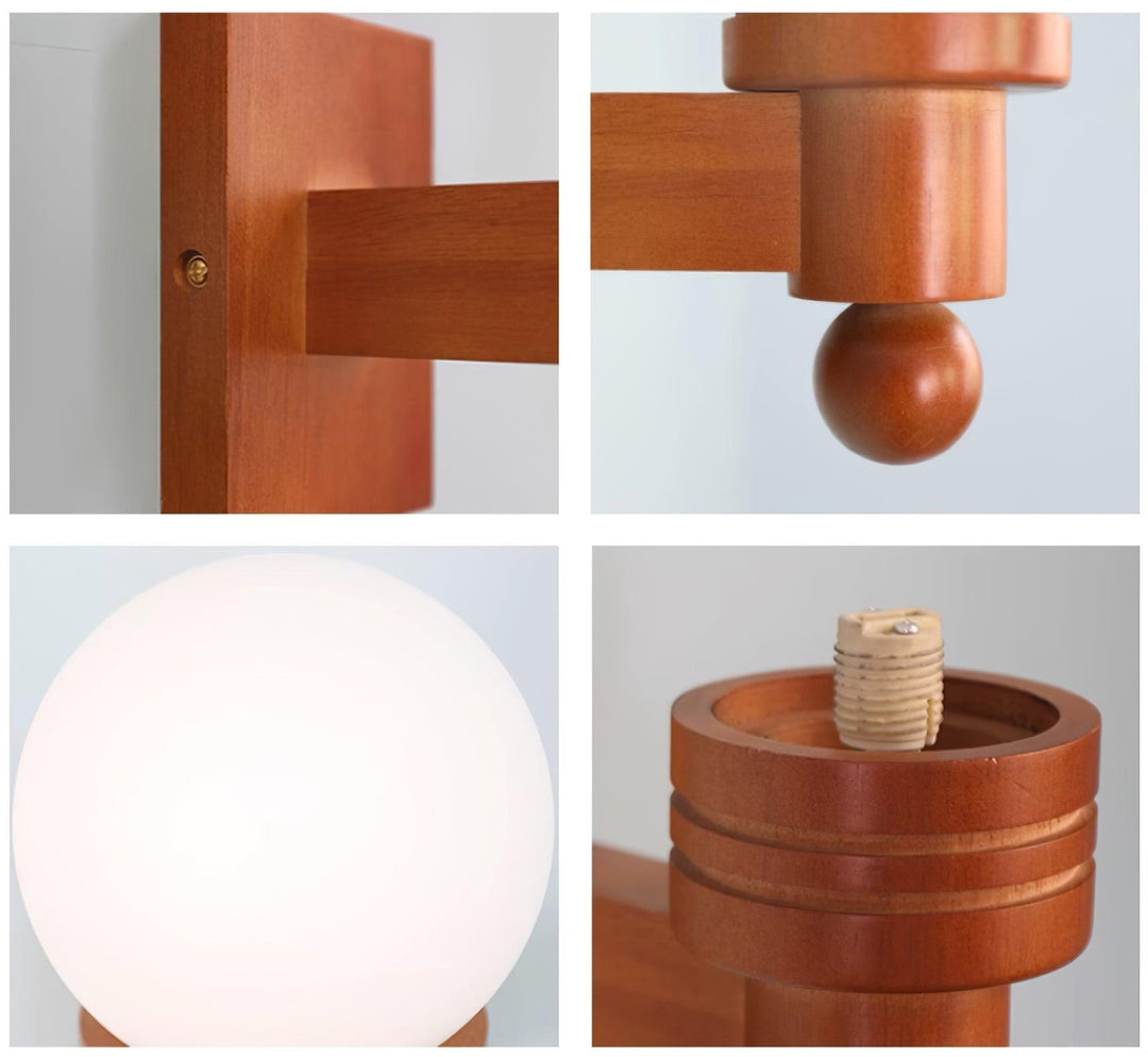 Beam Applique Murale Bois Massif Moderne - Neutralighting
