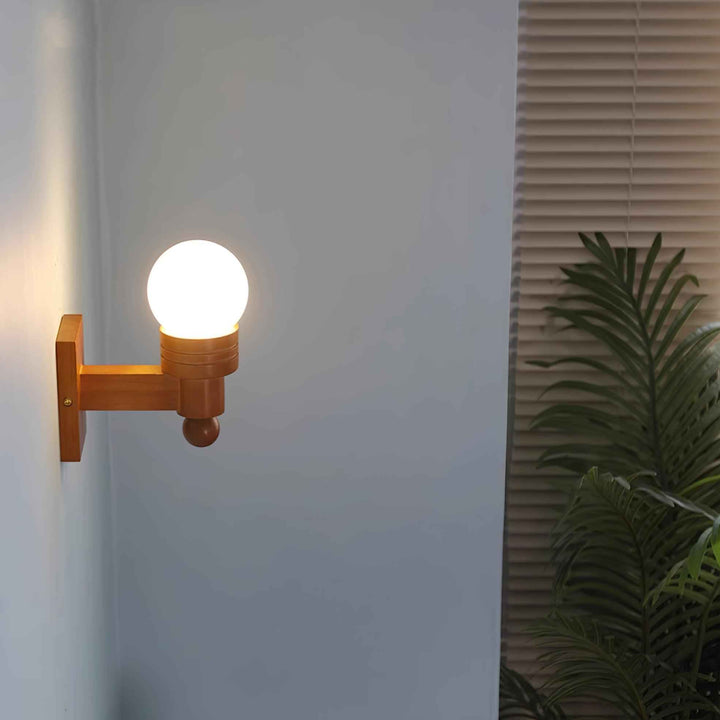 Beam Bois 10cm Blanc LED 10W