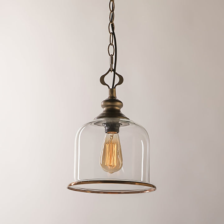 Sysolion Suspension Métal Verre Élégance Vintage - Neutralighting