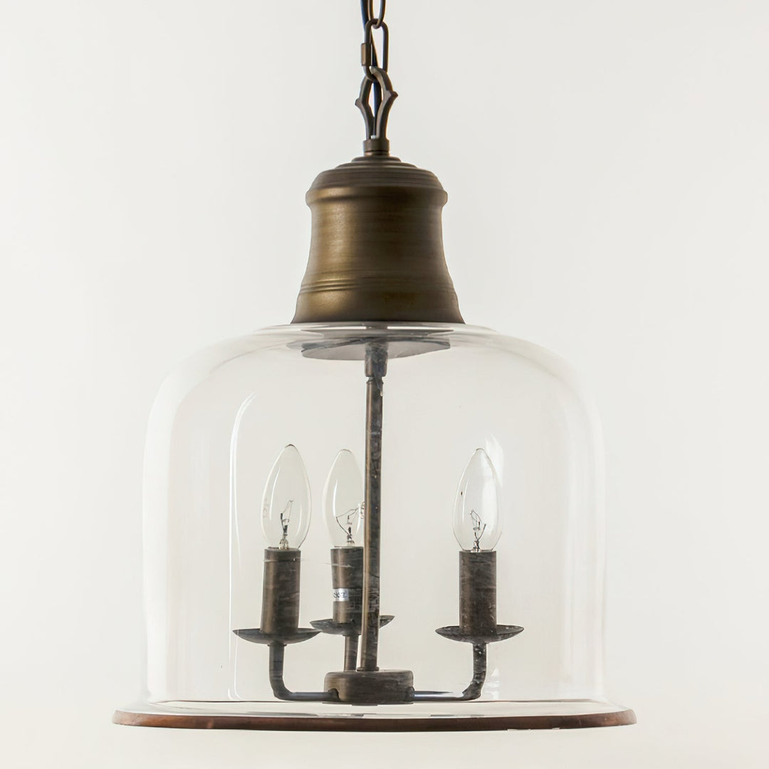 Sysolion Suspension Métal Verre Élégance Vintage - Neutralighting