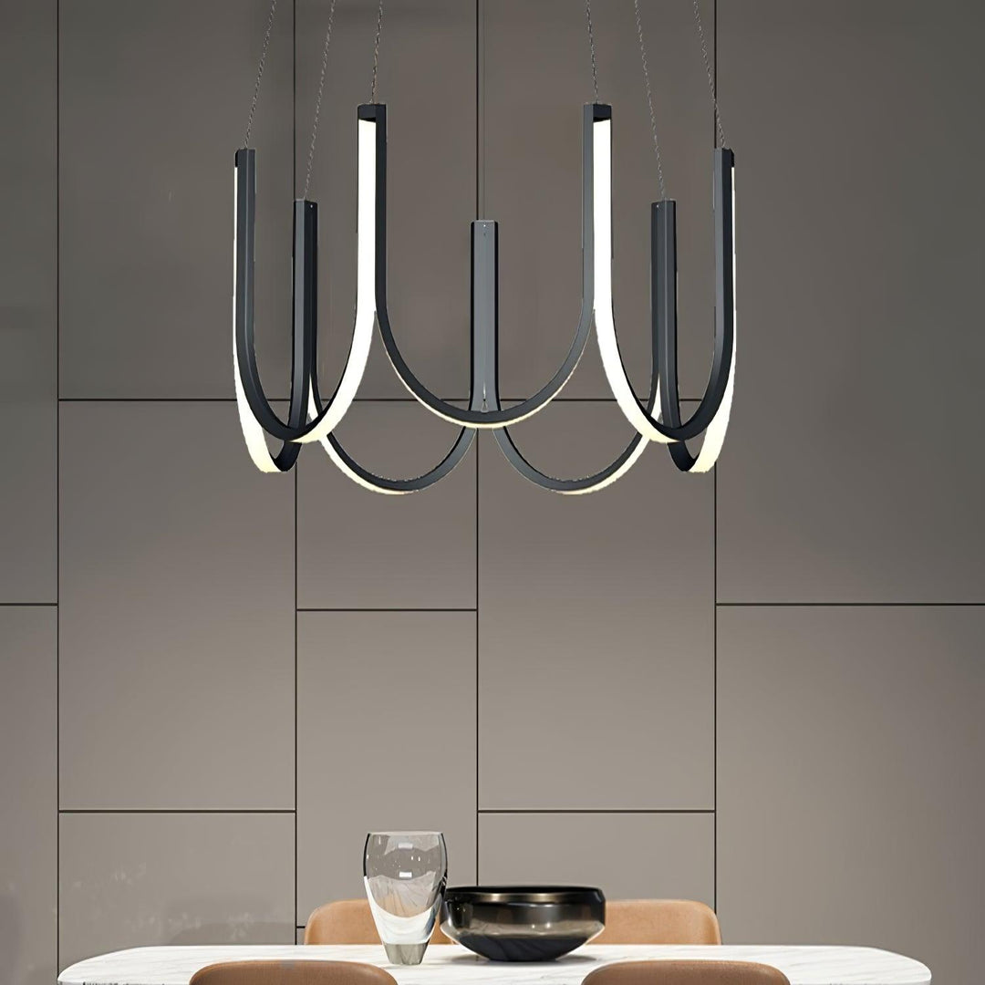 Peyton Lampe Pendante Noire Moderne - Neutralighting