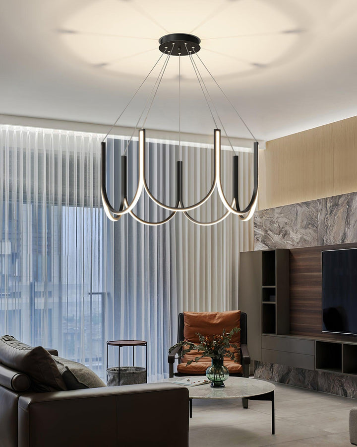 Peyton Lampe Pendante Noire Moderne - Neutralighting