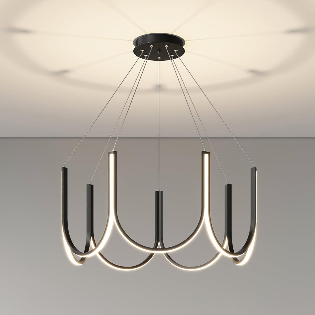 Peyton Lampe Pendante Noire Moderne - Neutralighting