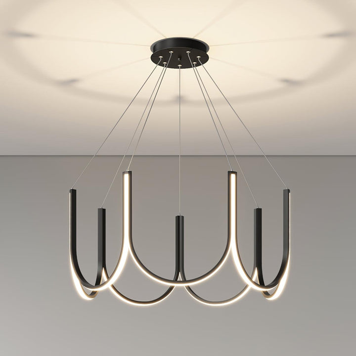 Peyton Lampe Pendante Noire Moderne - Neutralighting