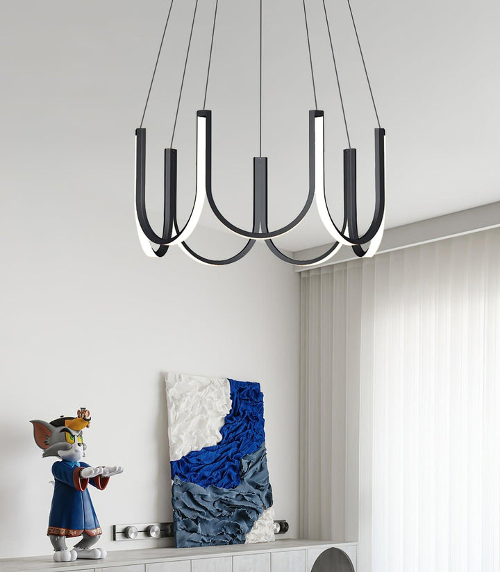 Peyton Lampe Pendante Noire Moderne - Neutralighting