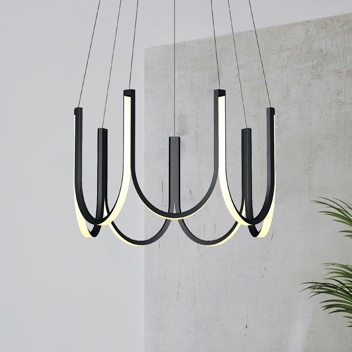 Peyton Lampe Pendante Noire Moderne - Neutralighting
