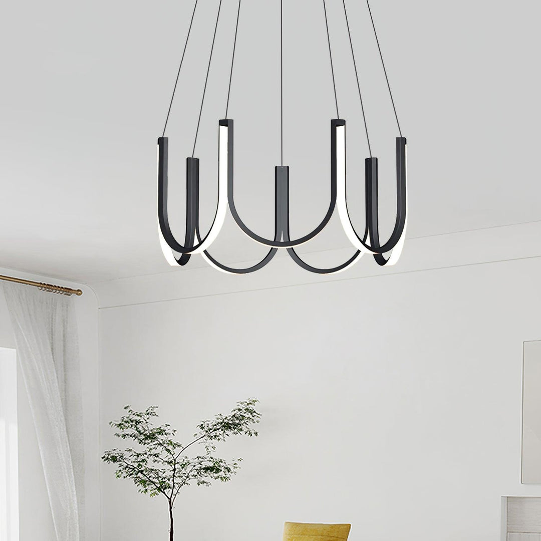 Peyton Lampe Pendante Noire Moderne - Neutralighting