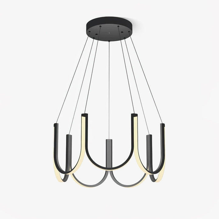 Peyton Lampe Pendante Noire Moderne - Neutralighting